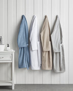 Chequer Cotton Bathrobe (view 30)