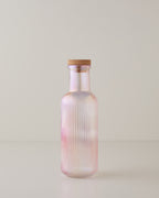 Lucan Glass Bottle 1000 ml Pink
