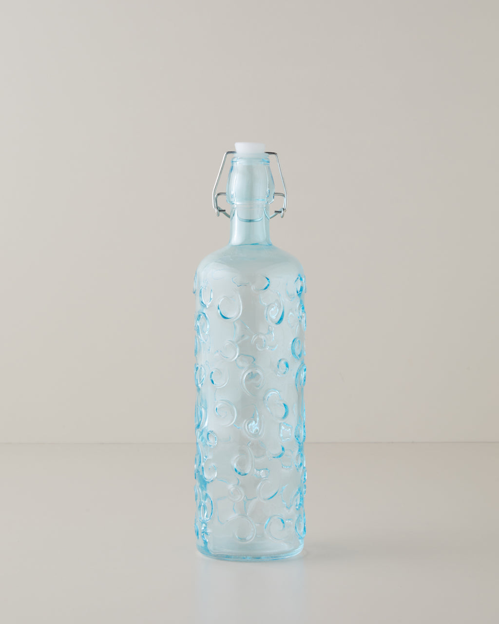 Corin Glass Bottle 1000 ml Turquoise