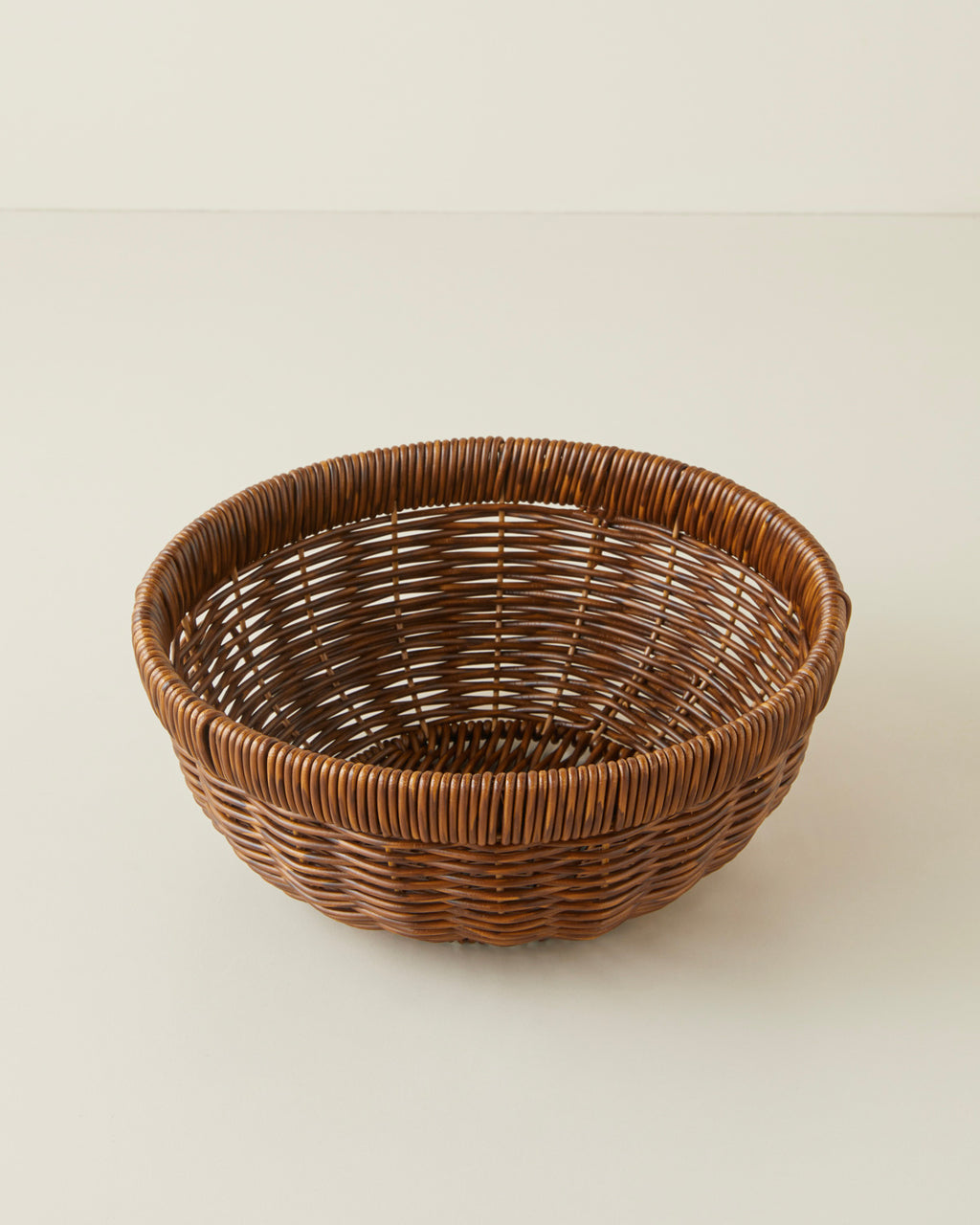 Roselle Plastic Rattan Serving Ware Brown (view 5)