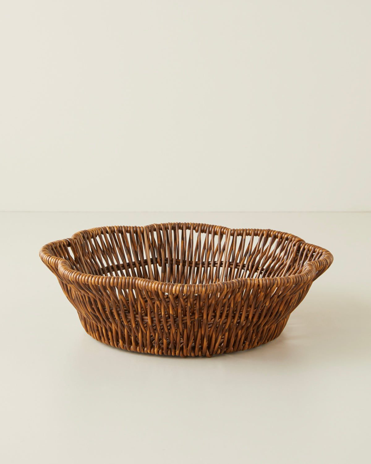 Roselle Plastic Rattan Serving Ware Brown (view 7)