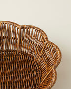 Roselle Plastic Rattan Serving Ware Brown (view 9)