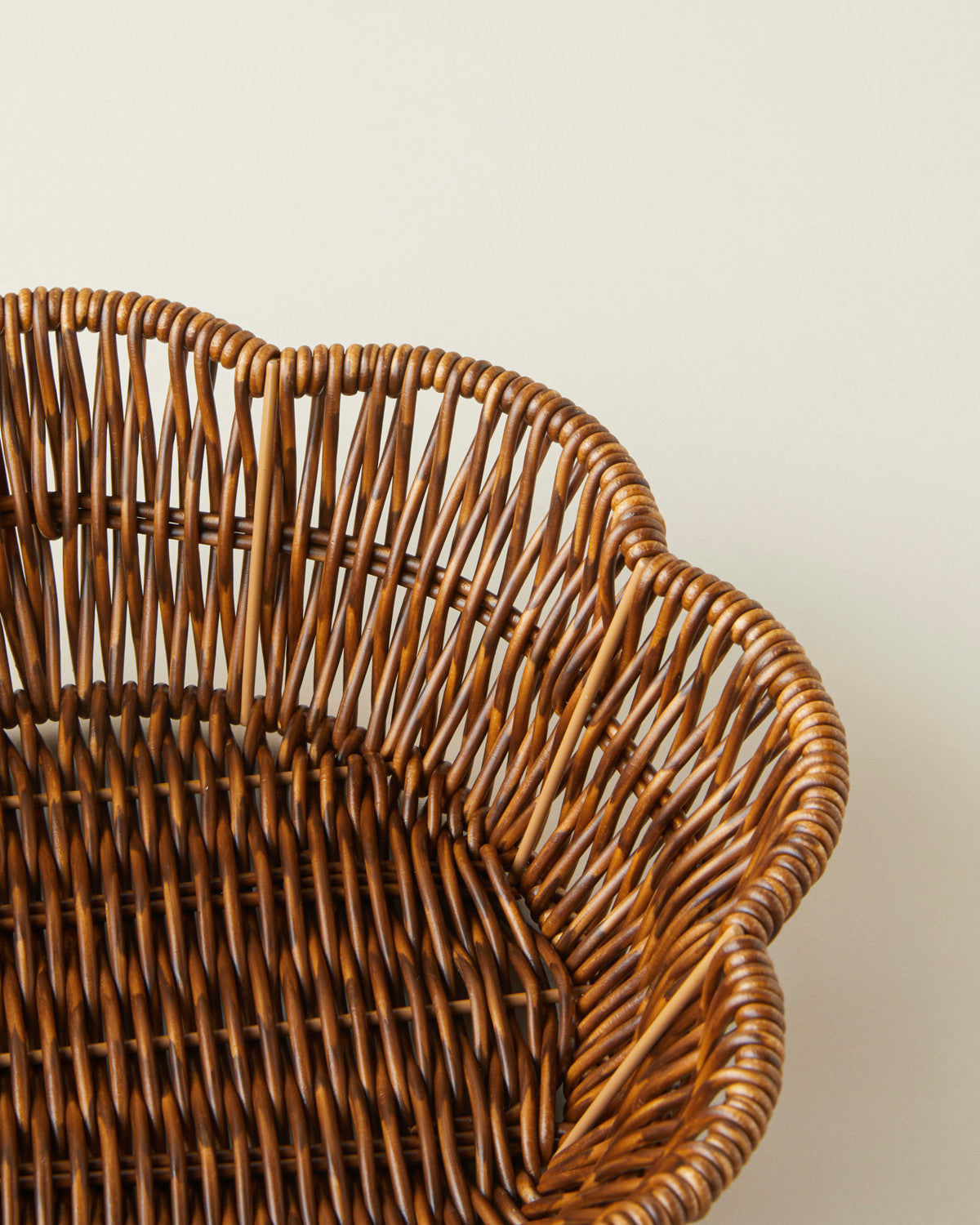 Roselle Plastic Rattan Serving Ware Brown (view 9)