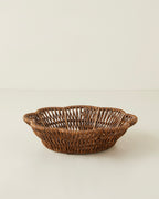 Roselle Plastic Rattan Serving Ware Brown (view 10)