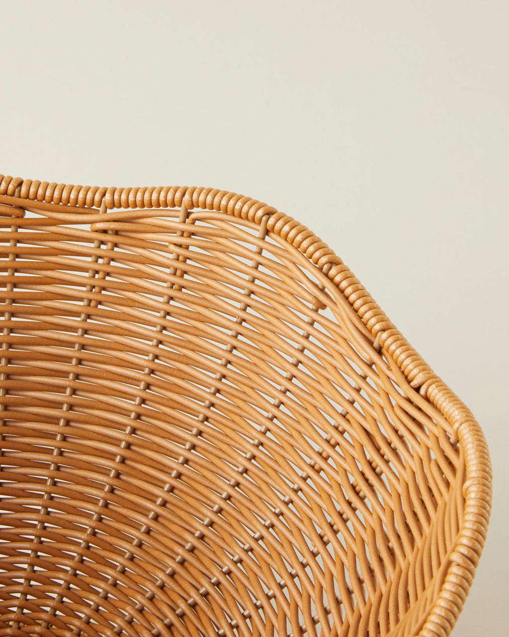 Veroana Plastic Rattan Serving Ware Brown (view 3)