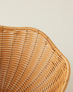 Veroana Plastic Rattan Serving Ware Brown (view 3)