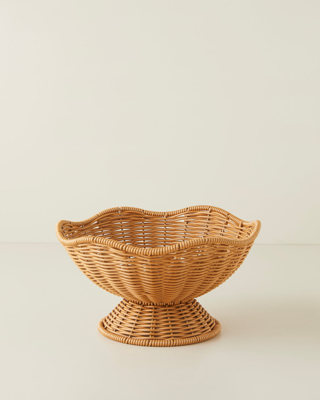 Veroana Plastic Rattan Serving Ware Brown (view 4)