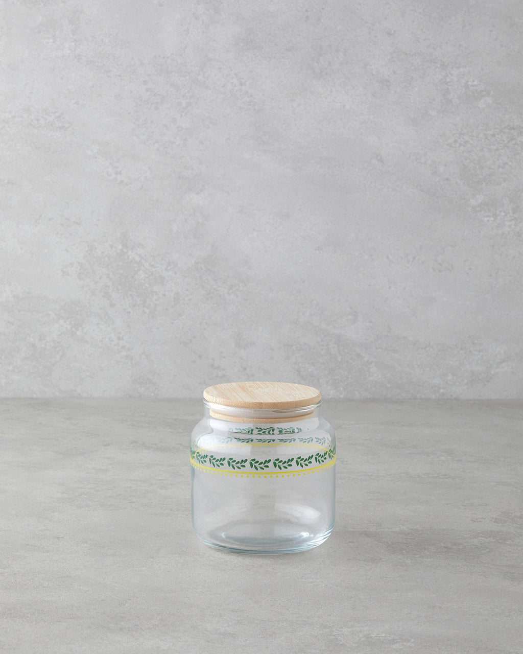 Mirage Glass Jar Green - 630 ml