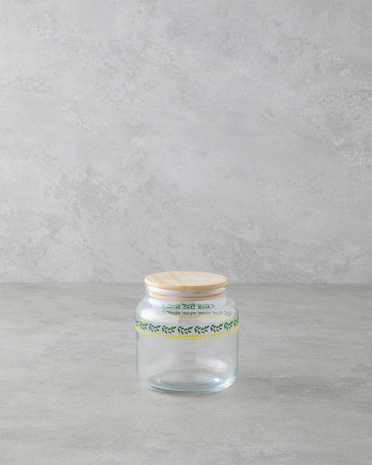 Mirage Glass Jar Green - 630 ml