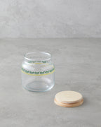 Mirage Glass Jar Green - 970 ml (view 2)