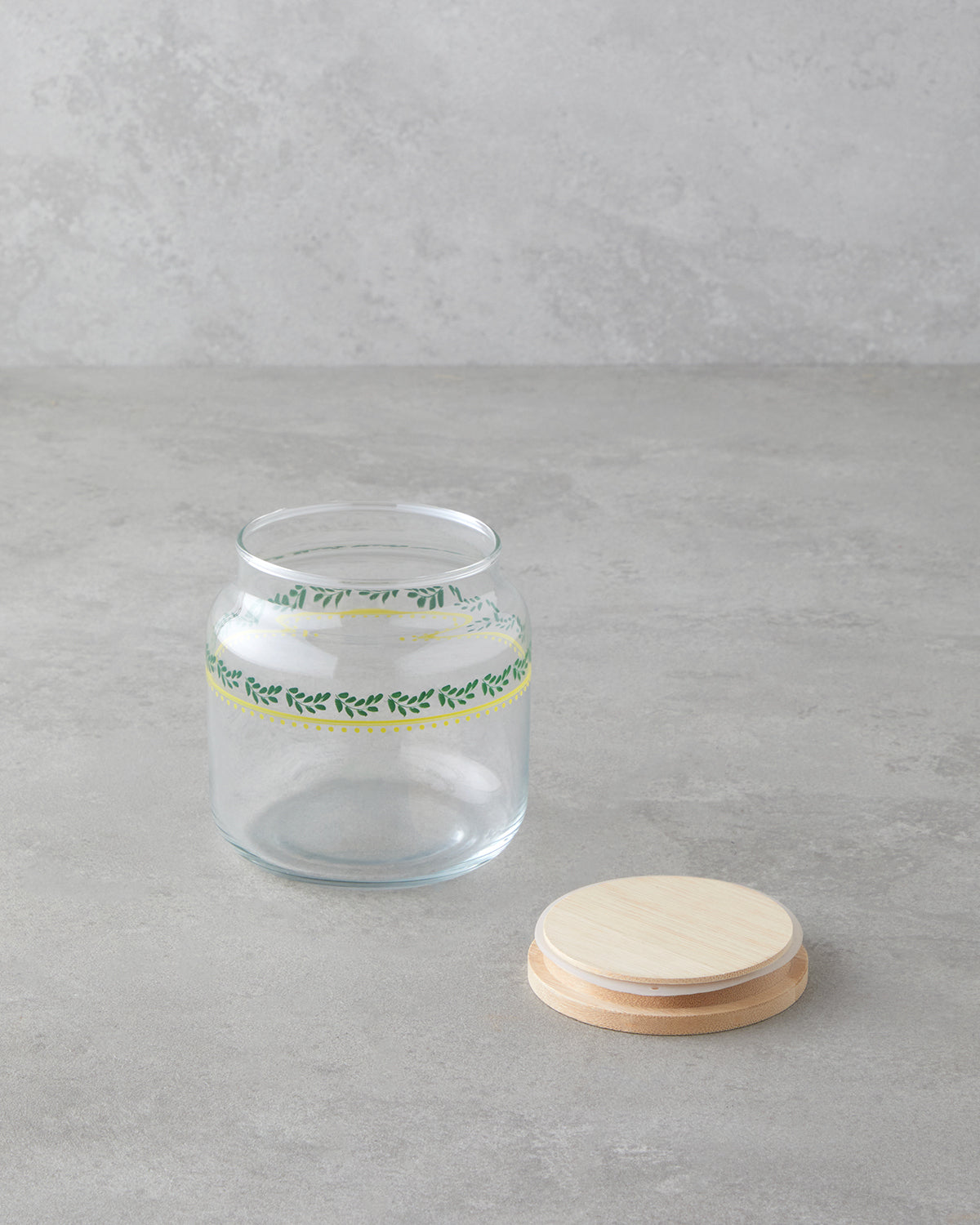 Mirage Glass Jar Green - 970 ml (view 2)