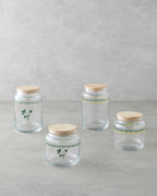 Mirage Glass Jar Green (view 4)