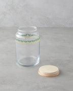 Mirage Glass Jar Green (view 6)