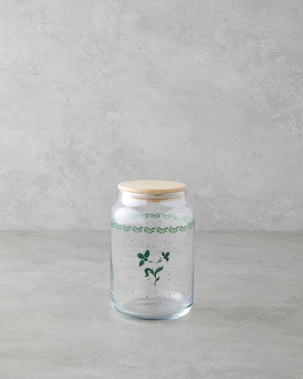 Melie Glass Jar Green (view 5)