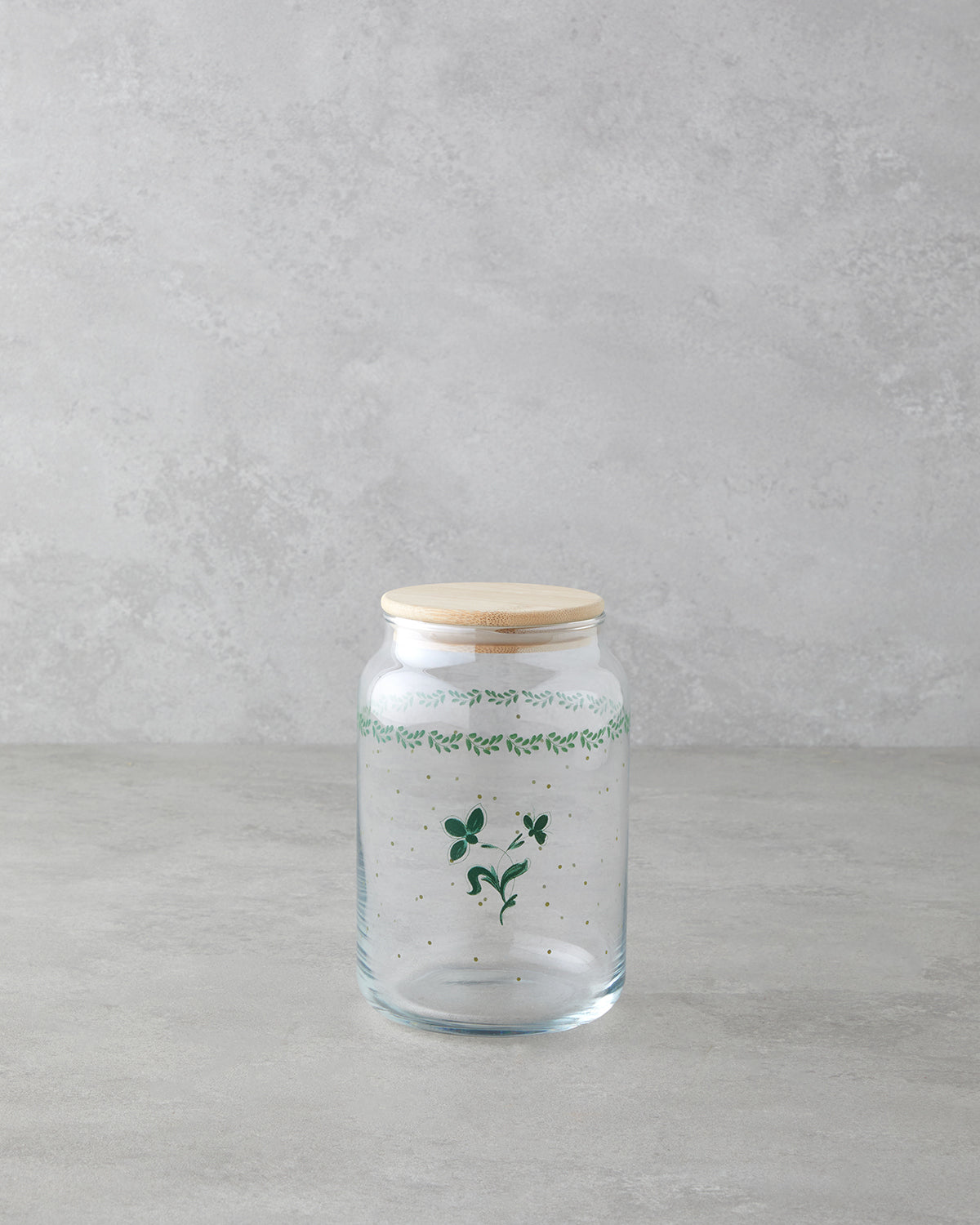 Melie Glass Jar Green (view 5)