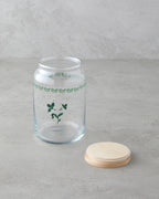 Melie Glass Jar Green (view 6)