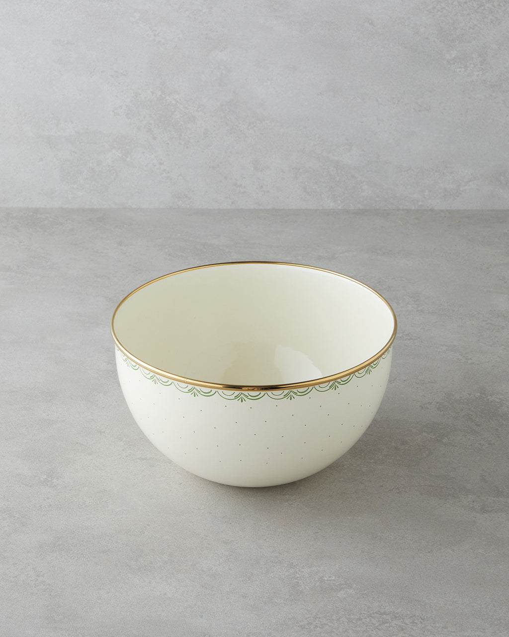Susanna Enamel Mixing Bowl 24 cm Green (view 2)