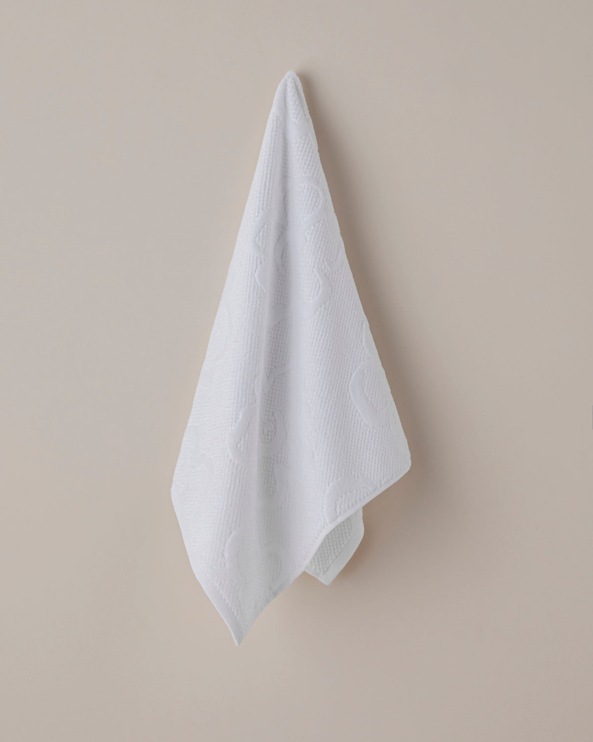 Cotton Face Towel 50x80 cm White