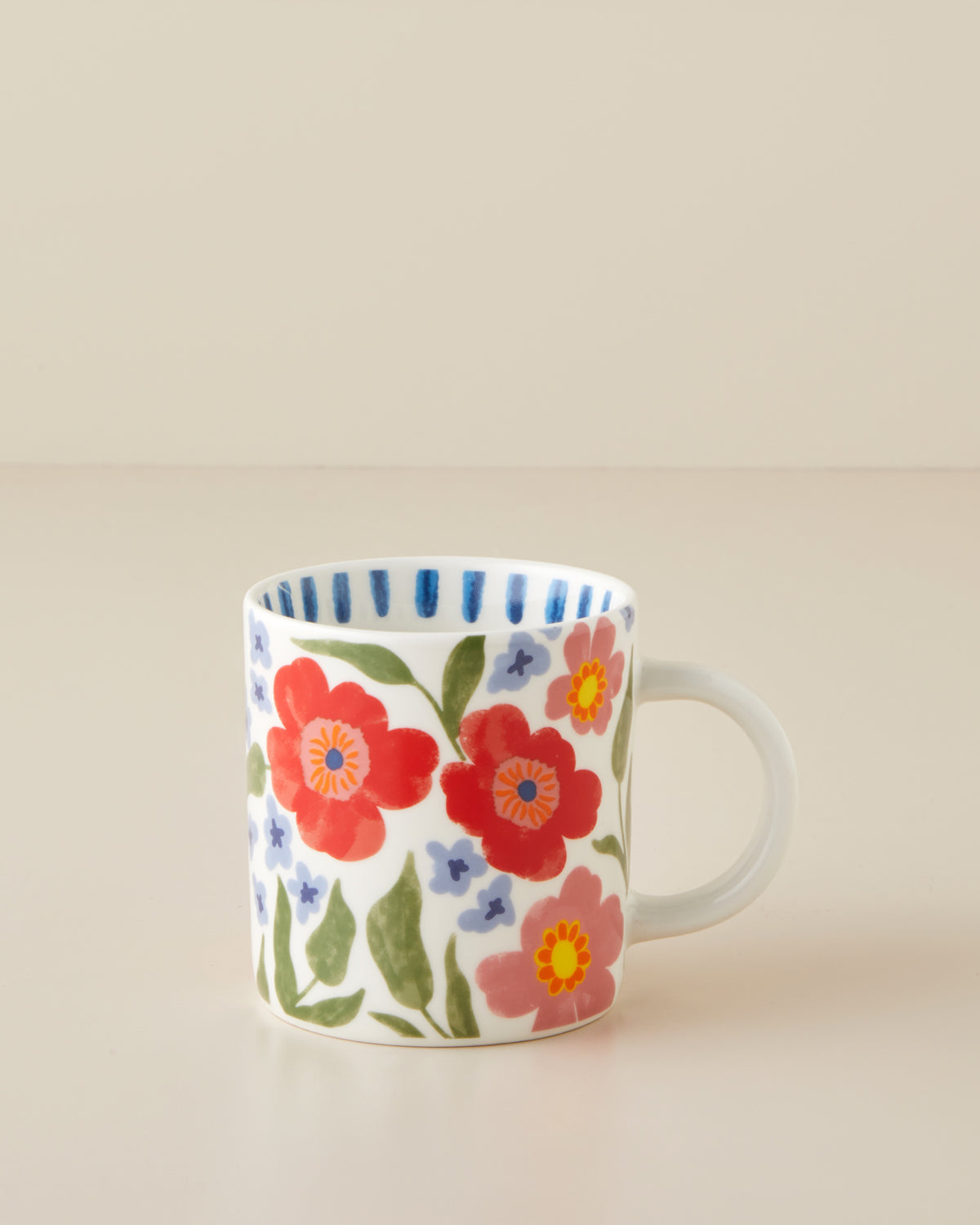New Bone China Mug 370 ml Colored
