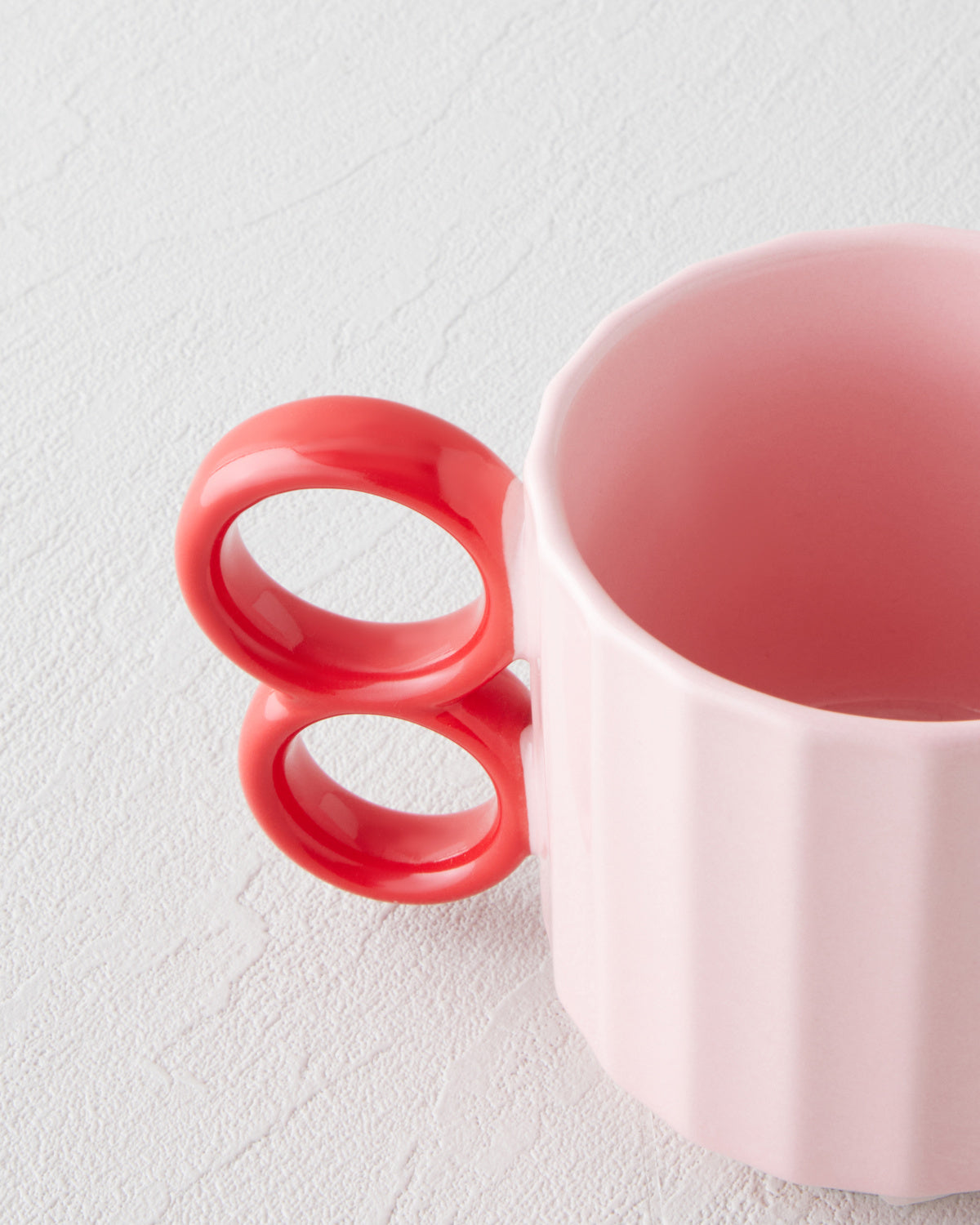 Ceramic Mug 350 ml Red - Pink (view 3)