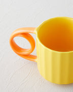 Ceramic Mug 350 ml Yellow - Orange (view 3)