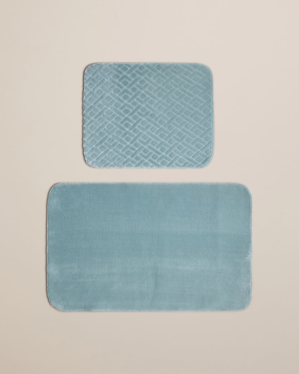Gridline Anti-slip Base Bath Mat Set 60x80 cm + 40x60 cm (view 4)