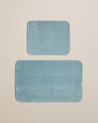 Gridline Anti-slip Base Bath Mat Set 60x80 cm + 40x60 cm (view 4)
