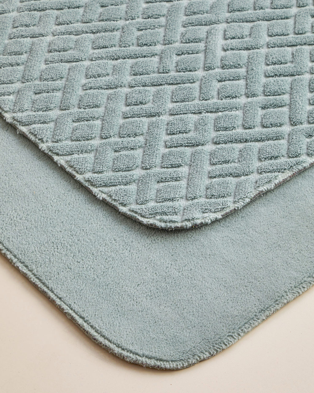 Gridline Anti-slip Base Bath Mat Set 60x80 cm + 40x60 cm (view 5)