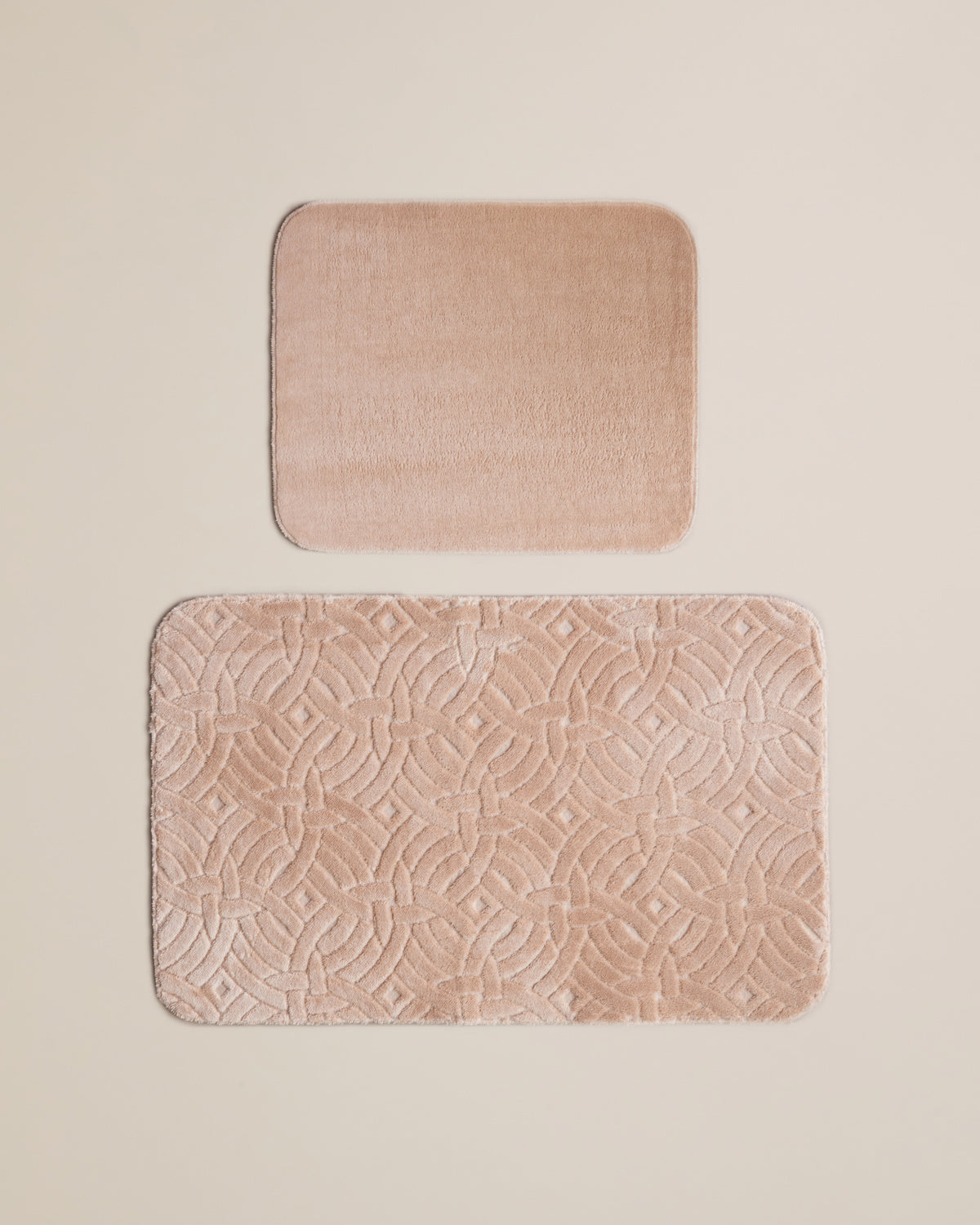 Wavelet Anti-slip Base Bath Mat Set 60x100 cm + 50x60 cm (view 5)