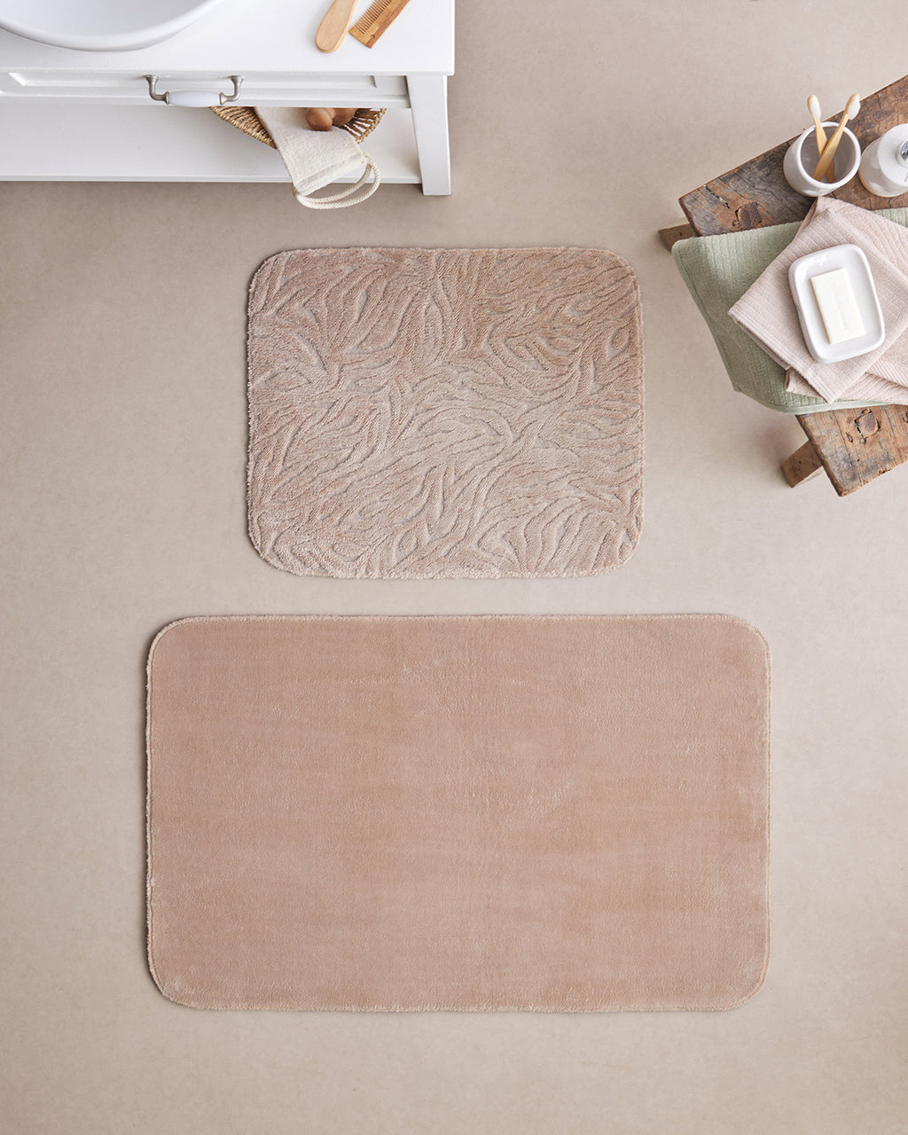Strala Anti-slip Base Bath Mat Set 60x100 cm + 50x60 cm (view 8)