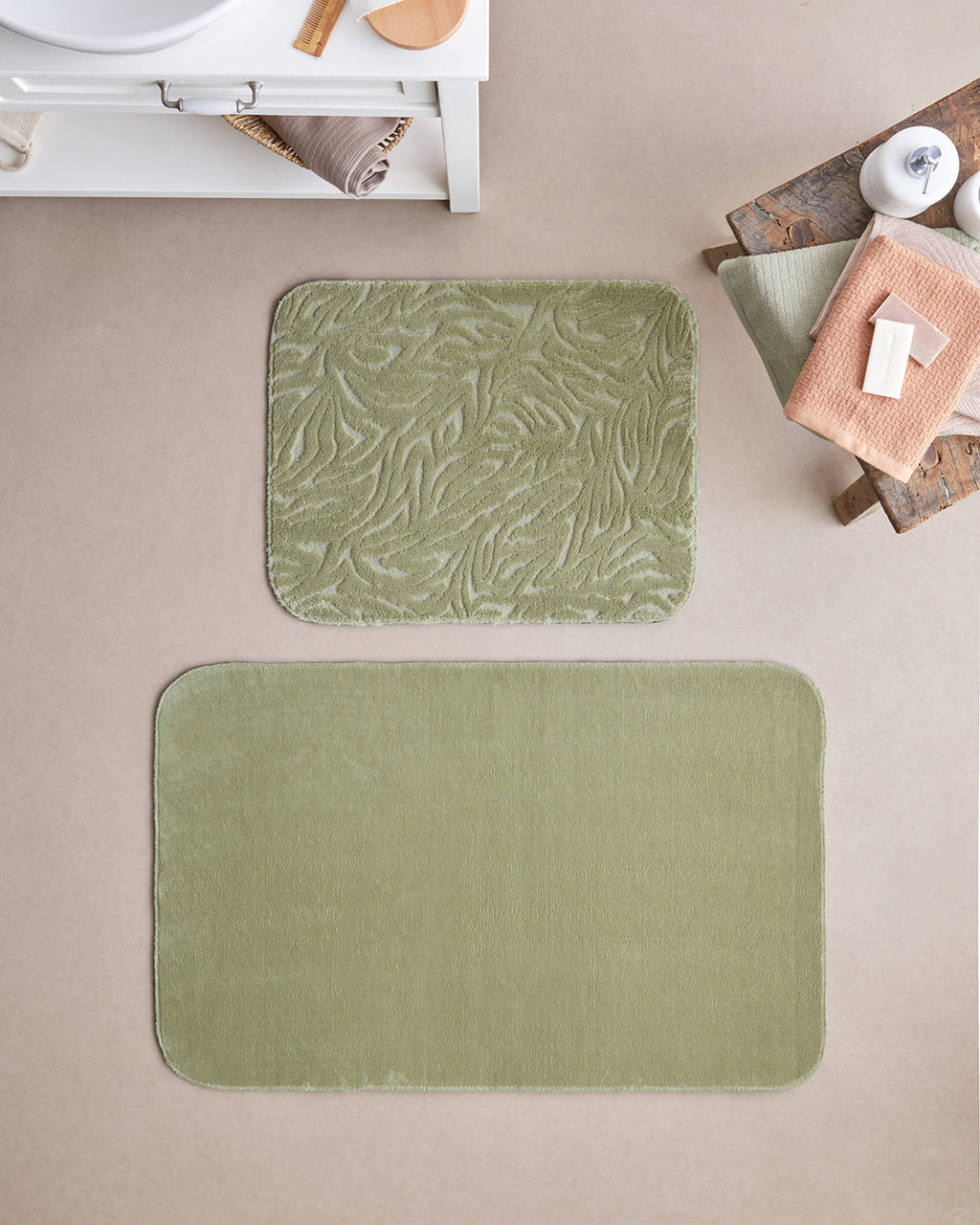 Strala Anti-slip Base Bath Mat Set 60x100 cm + 50x60 cm (view 12)