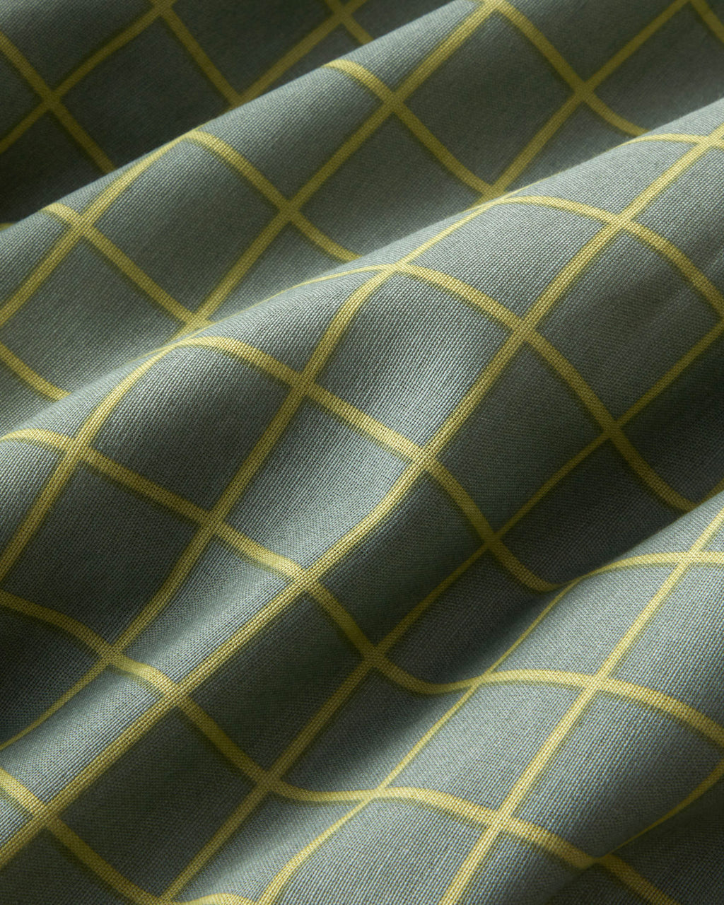 Easy Iron Duvet Cover Set - Navy Blue - Terracotta & Green (view 17)
