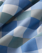 Easy Iron Duvet Cover Set - Gray - Mustard & Celadon - Blue (view 14)