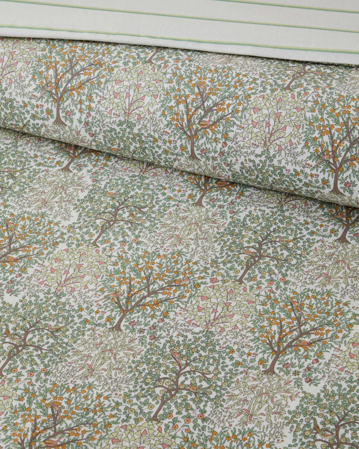 Serenade Easy Iron Single Size Duvet Cover Set 160x220 cm Green (view 3)