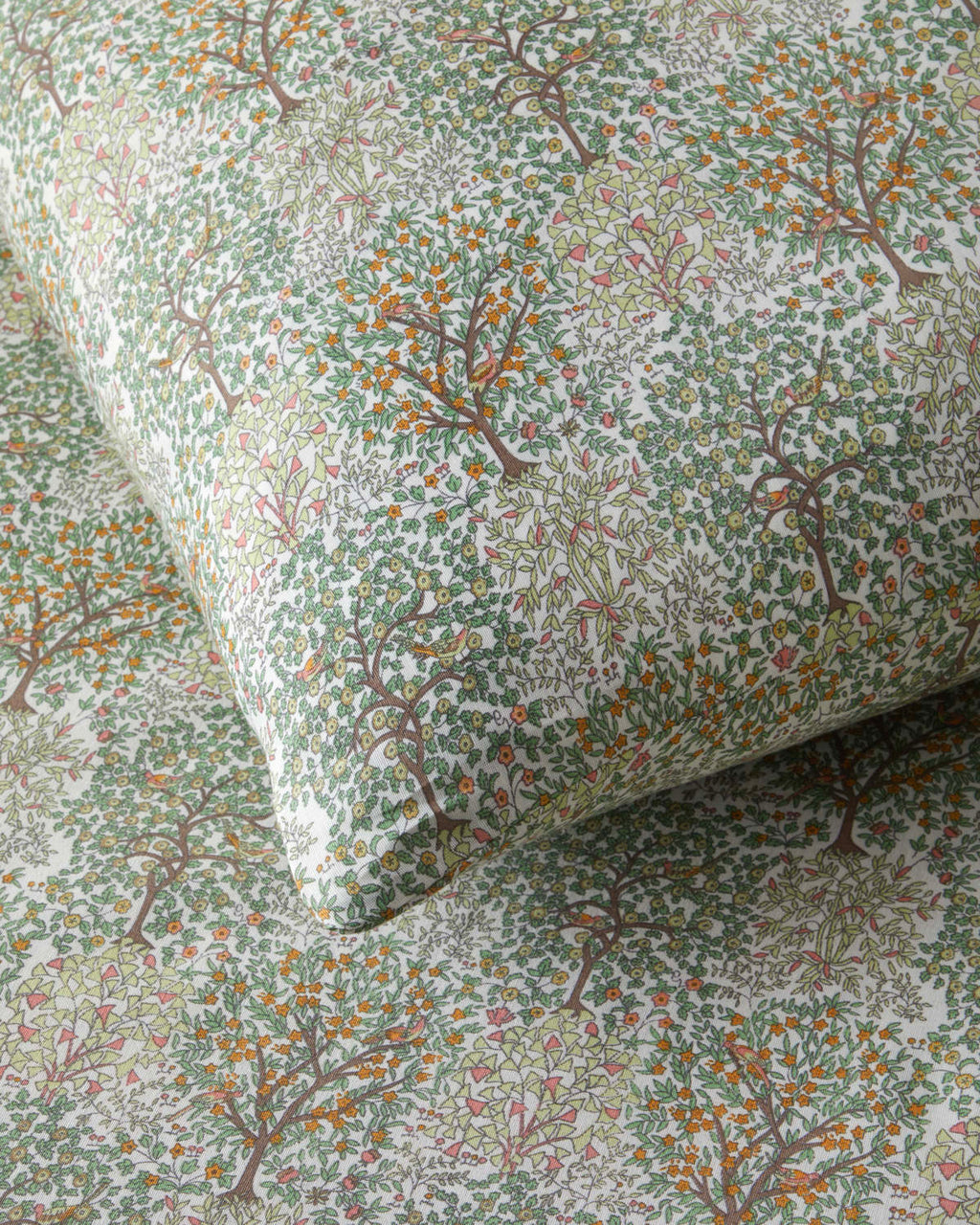 Serenade Easy Iron Single Size Duvet Cover Set 160x220 cm Green (view 4)