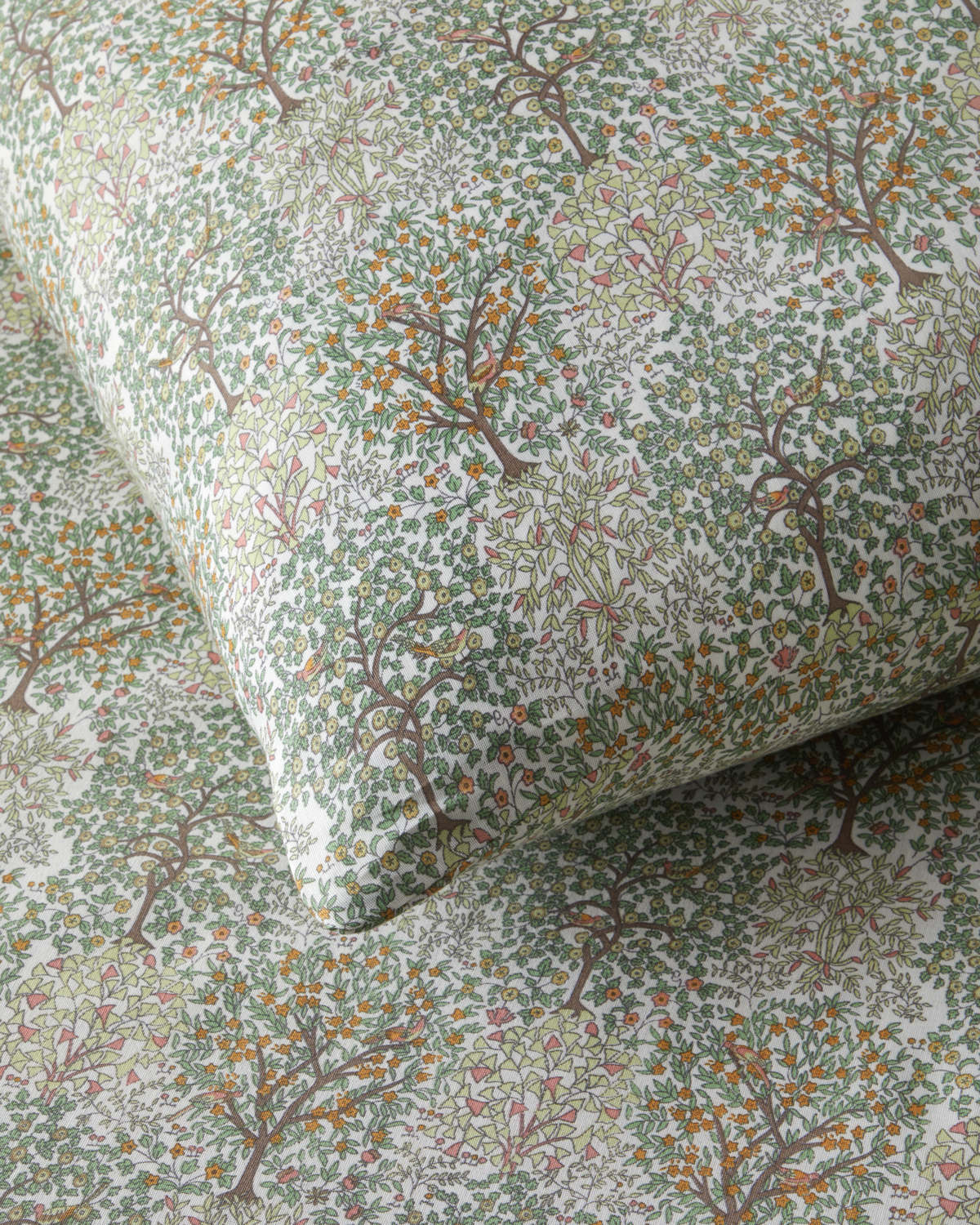 Serenade Easy Iron Single Size Duvet Cover Set 160x220 cm Green (view 4)
