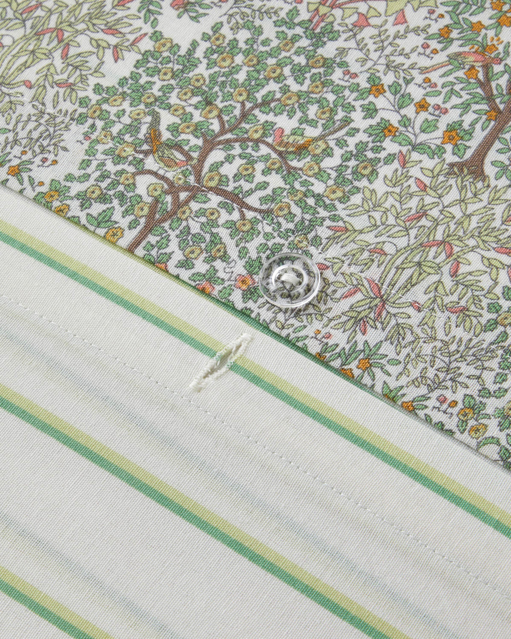 Serenade Easy Iron Single Size Duvet Cover Set 160x220 cm Green (view 6)