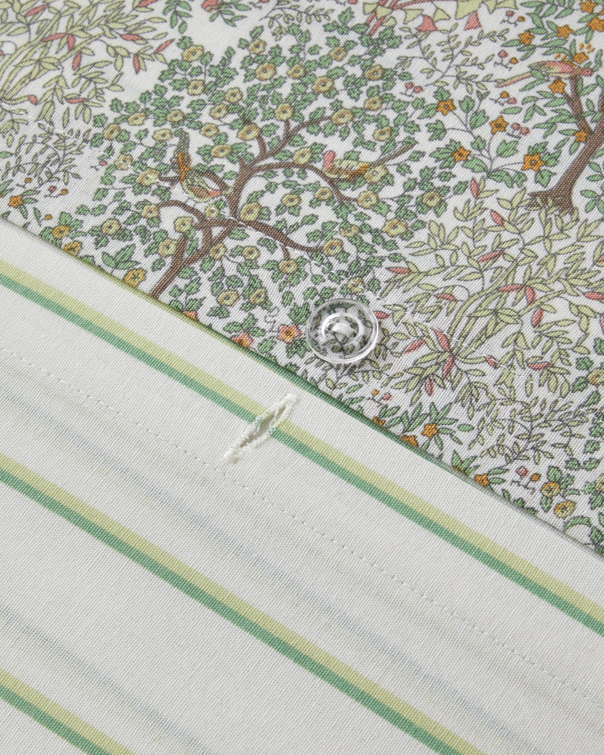 Serenade Easy Iron Single Size Duvet Cover Set 160x220 cm Green (view 6)