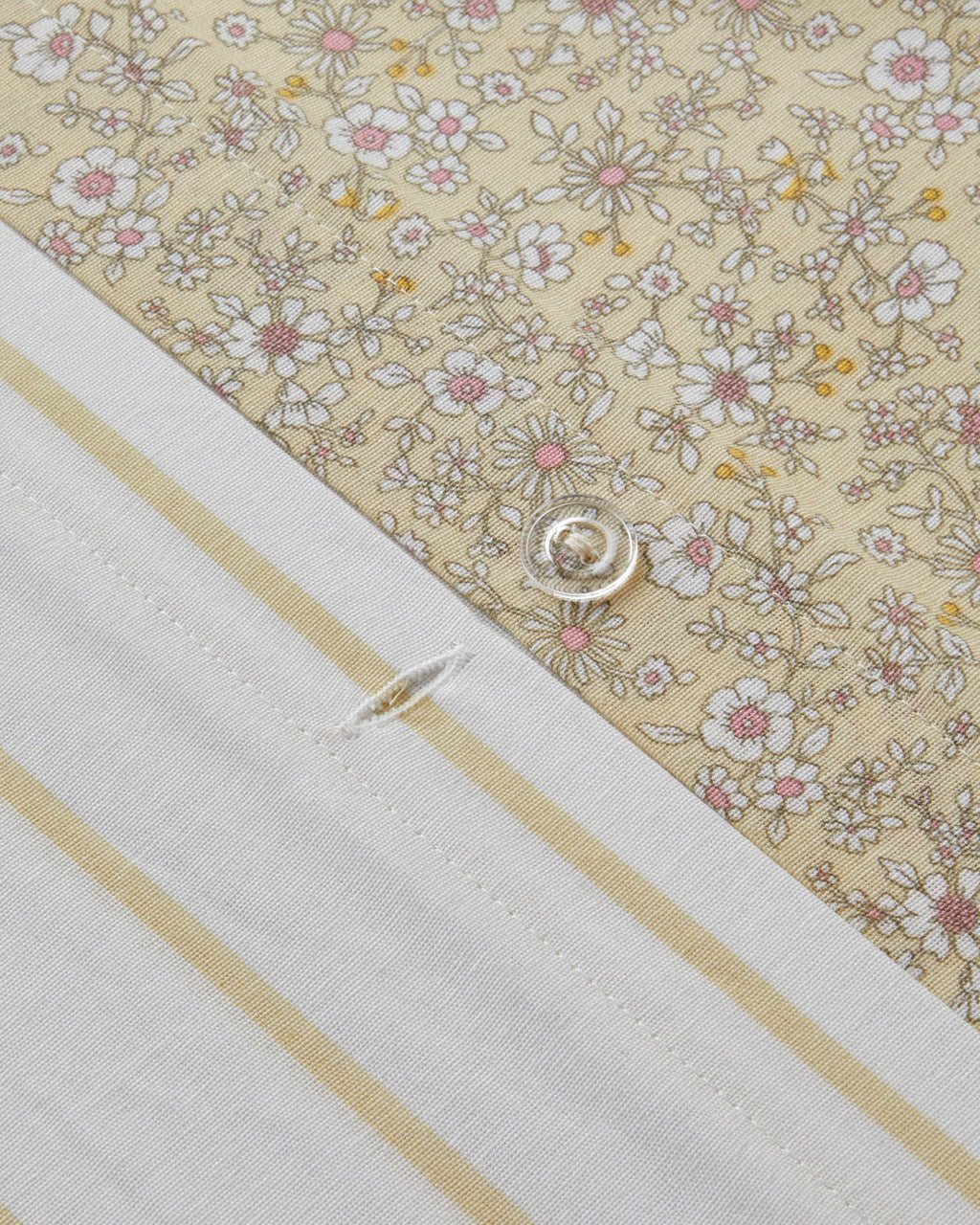 Easy Iron Duvet Cover Set Light Yellow (view 6)