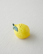 Lemon Stoneware 2 pcs Salt and Pepper Shaker 6.5x5x5.5 cm Yellow (view 4)