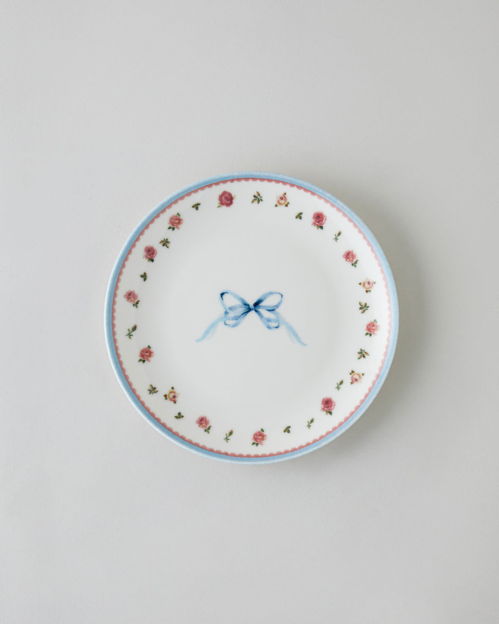Porcelain 6 pcs Cake Set 19 cm Colored (view 2)