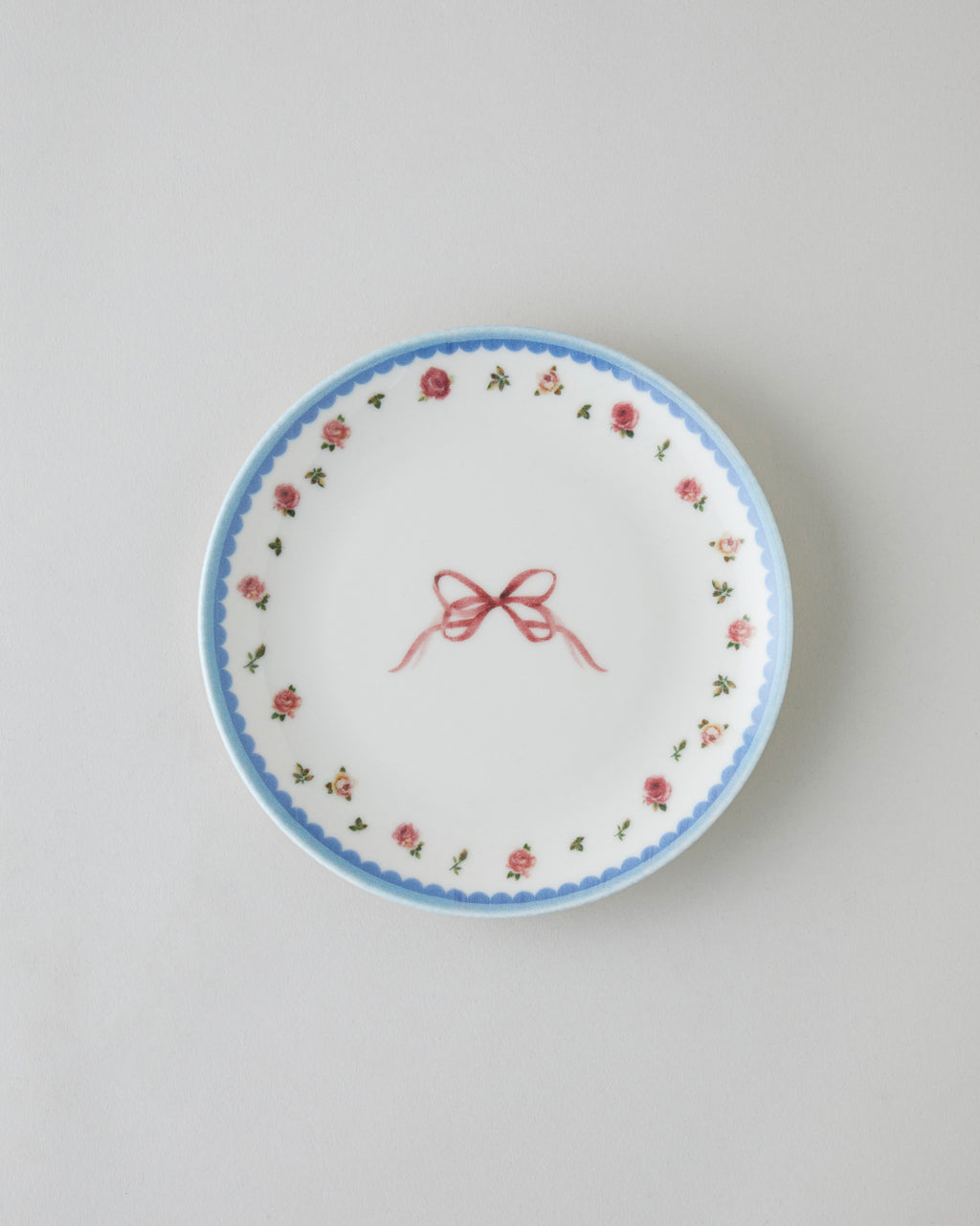 Porcelain 6 pcs Cake Set 19 cm Colored (view 3)