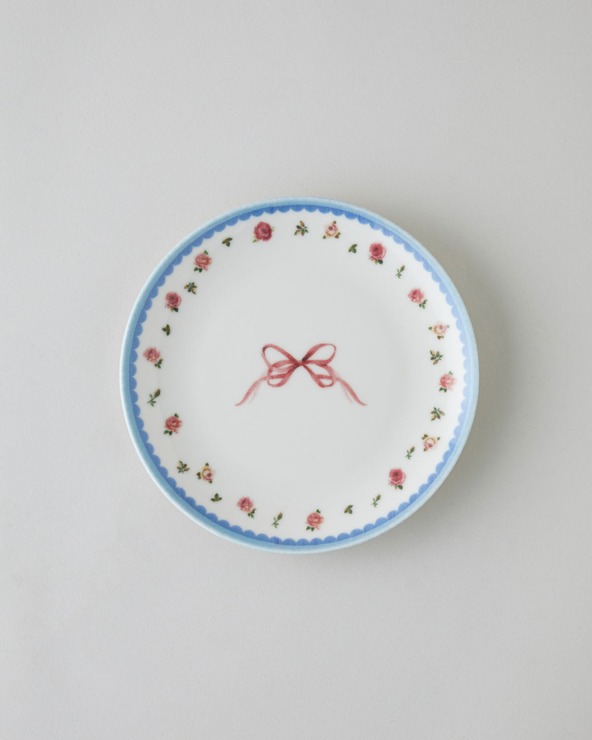 Porcelain 6 pcs Cake Set 19 cm Colored (view 3)