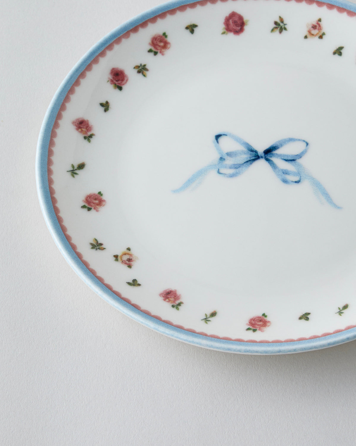 Porcelain 6 pcs Cake Set 19 cm Colored (view 4)