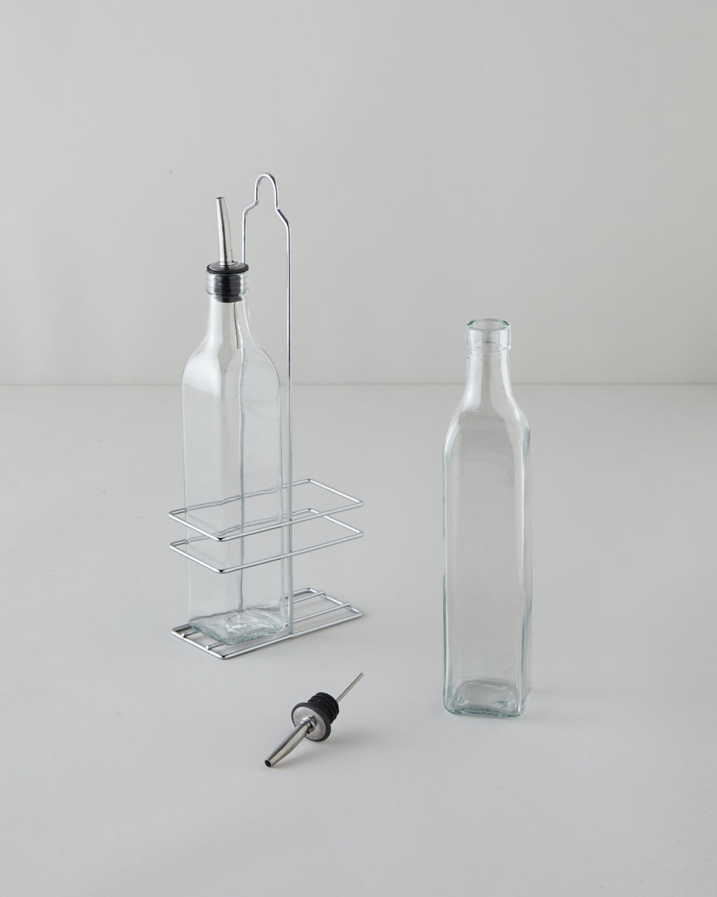 Mono Glass-Metal 2 pcs Oil 500 ml Transparent (view 2)