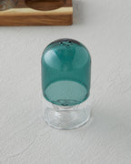 Octaviana Acacia - Glass 2 pcs Salt and Pepper Shaker 4.5x8 cm Green (view 3)