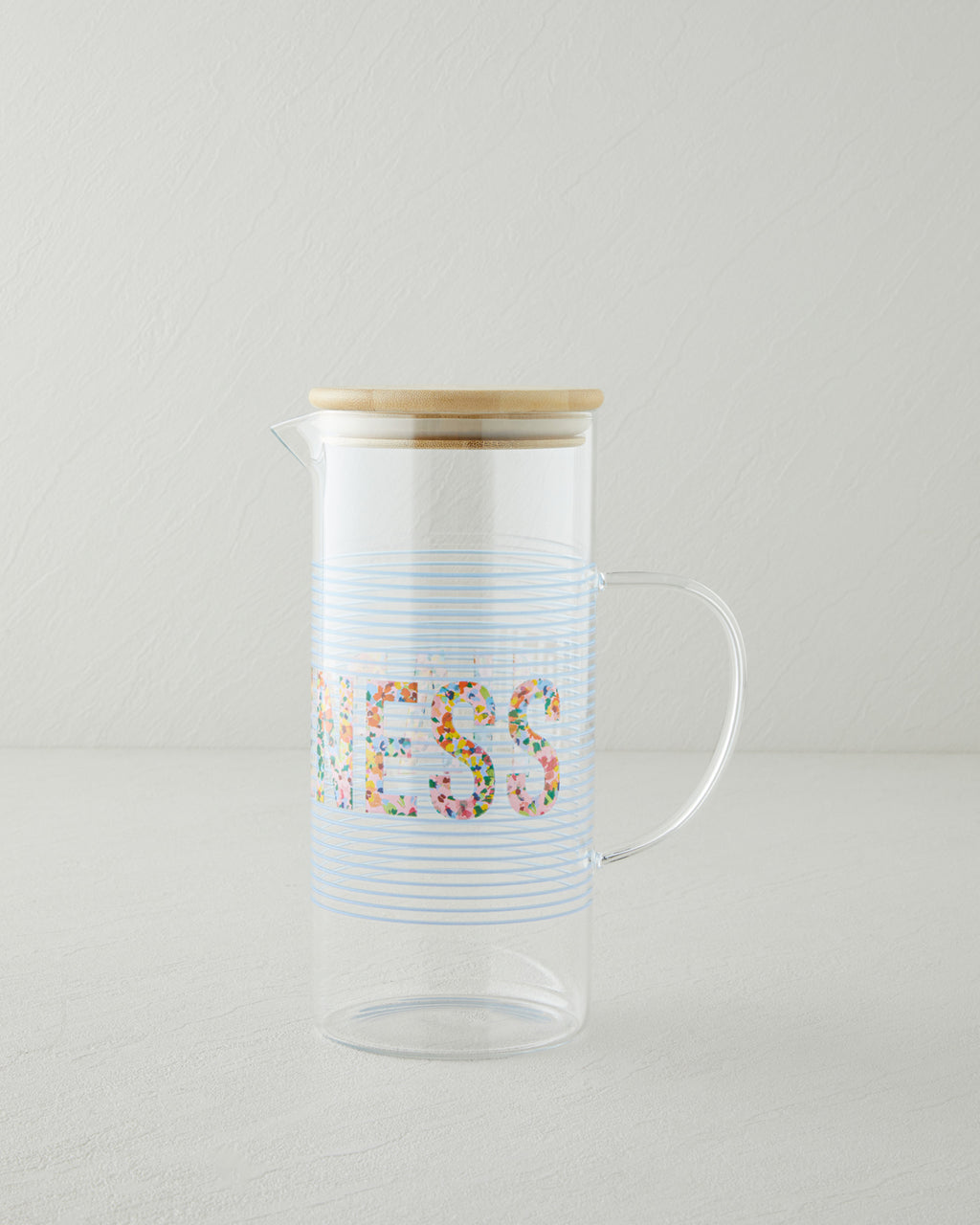 Happiness Glass Jug 1500 ml Colored
