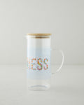 Happiness Glass Jug 1500 ml Colored