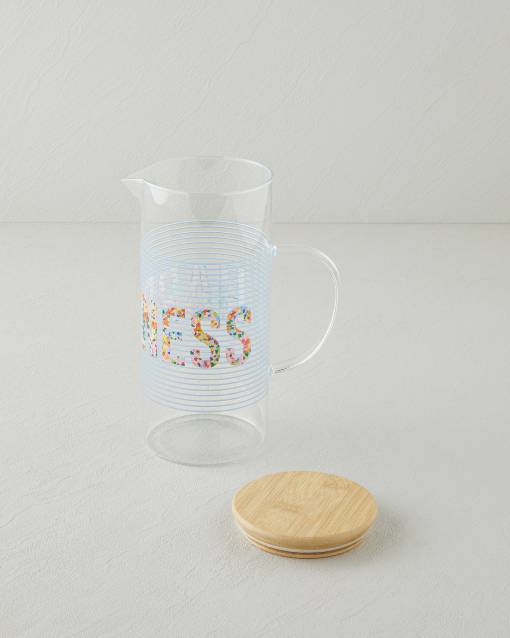 Happiness Glass Jug 1500 ml Colored (view 2)