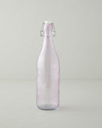 Groove Glass Bottle 980 ml - Pink